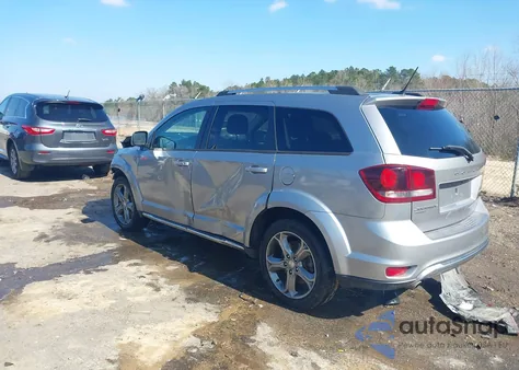 2017 Dodge Journey Crossroad Plus Awd z USA, uszkodzony, nr VIN 3C4PDDGG3HT583157